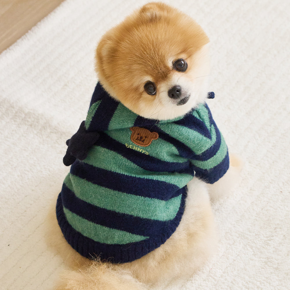 BENNYS(べニーズ) JOY STRIPE KNIT