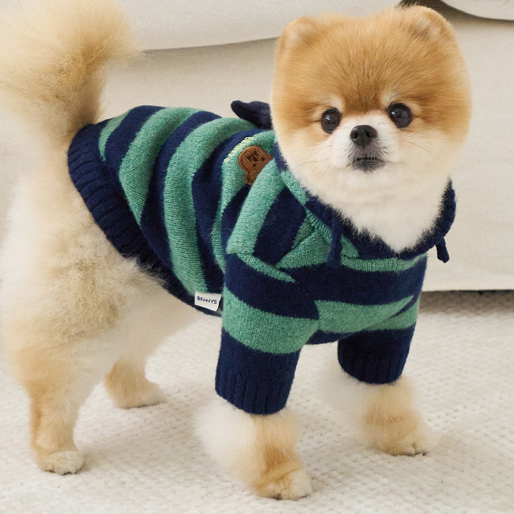 BENNYS(べニーズ) JOY STRIPE KNIT