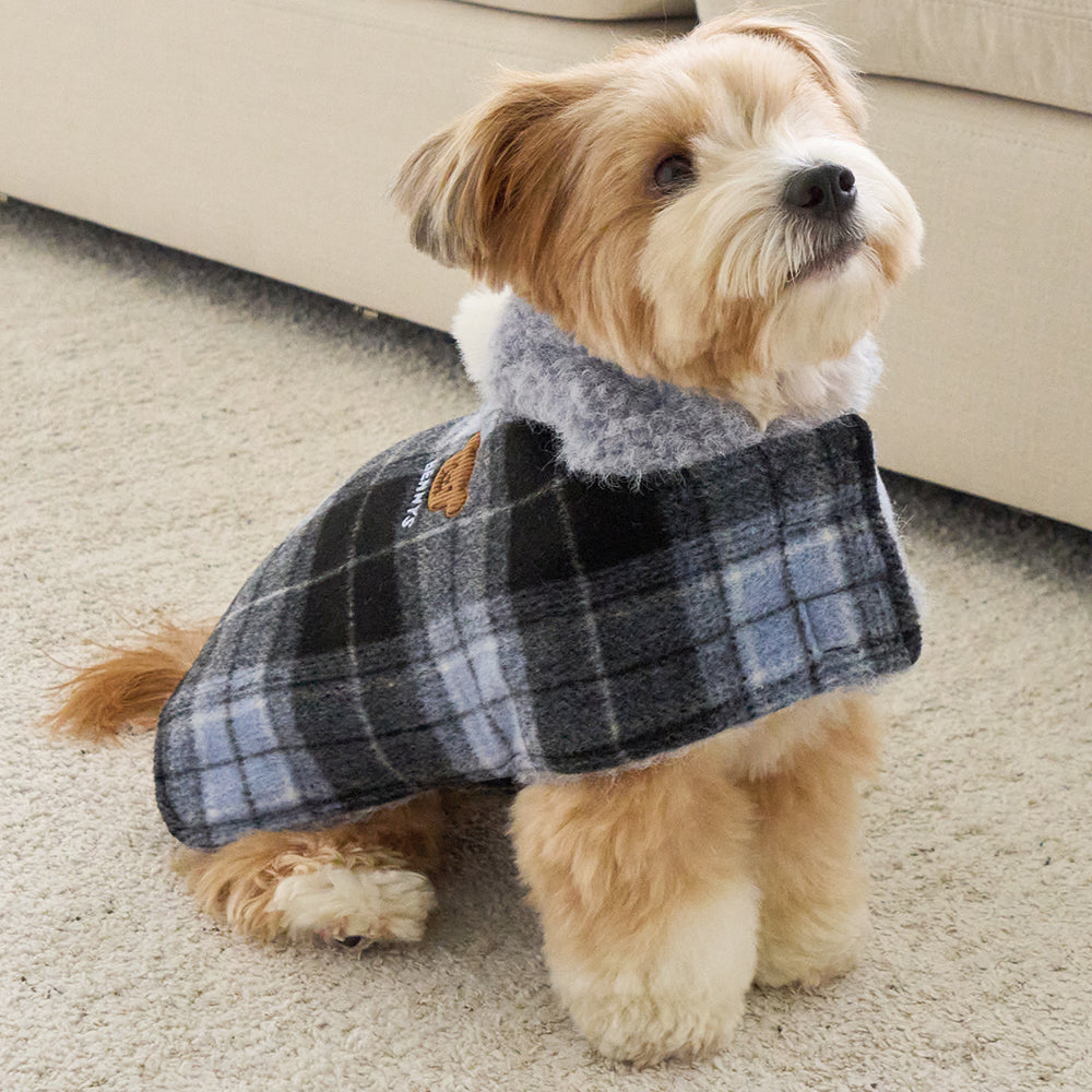 BENNYS(べニーズ) FLUPPY HOOD CHECK CAPE