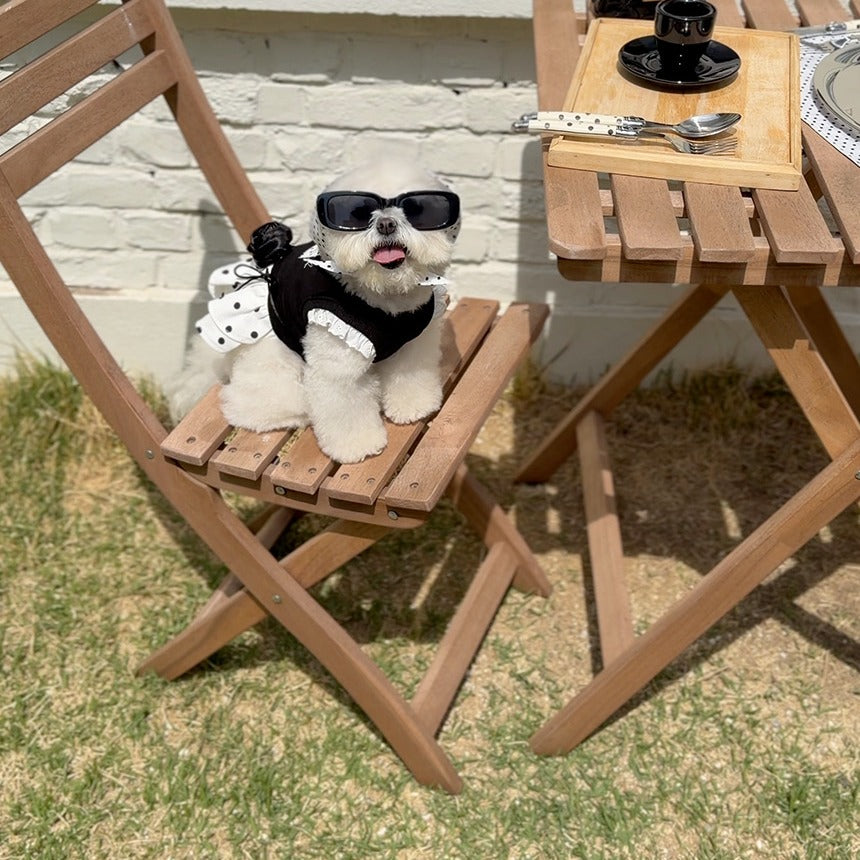 TODLEY(トドゥリー) Dot Frill Skirt