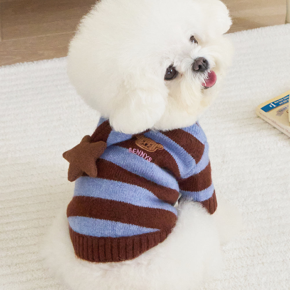 BENNYS(べニーズ) JOY STRIPE KNIT