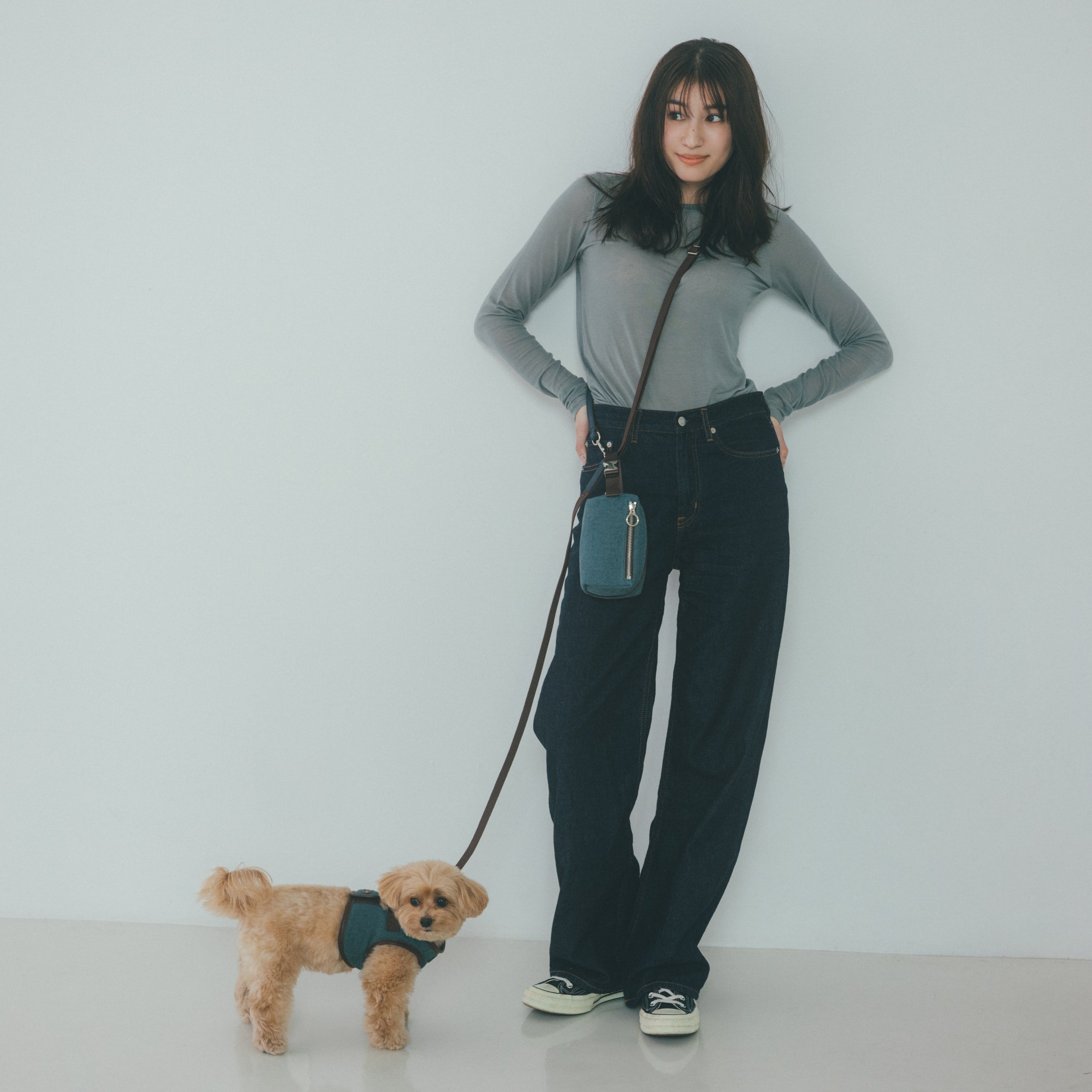 MATIE(メイティ)/小型犬/ロング/ハンズフリーリード【Direction by 有末 麻祐子】