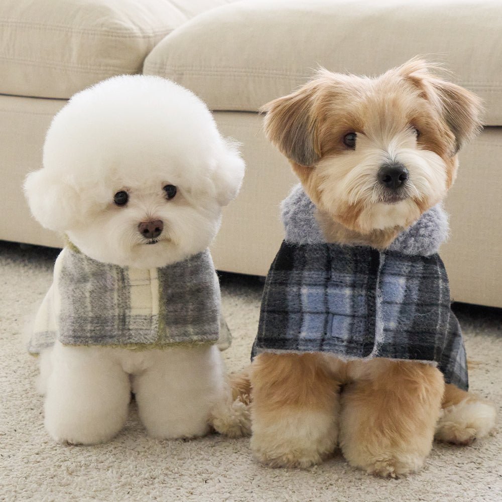 BENNYS(べニーズ) FLUPPY HOOD CHECK CAPE