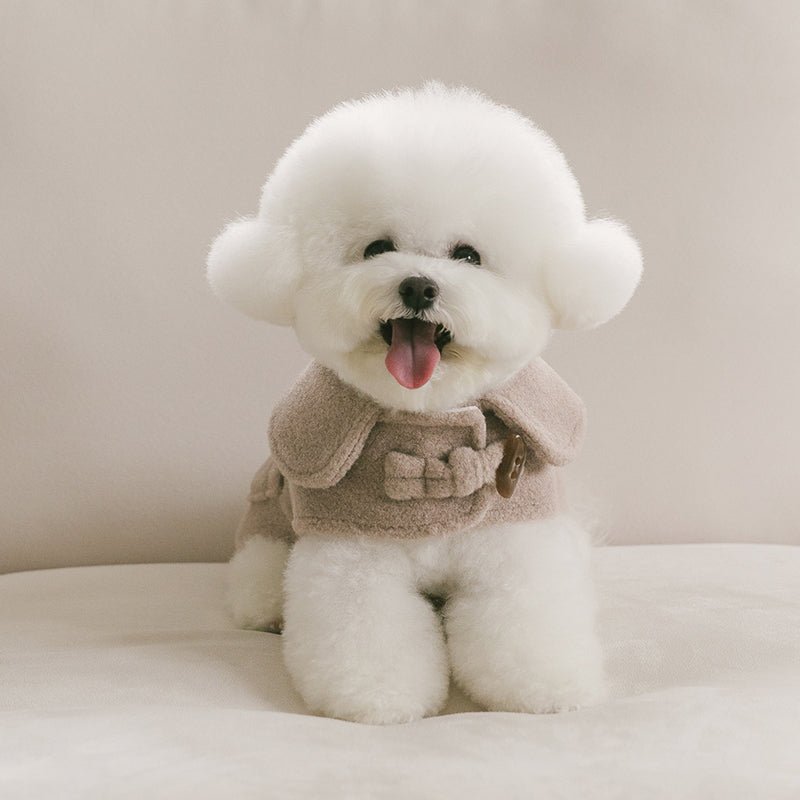 SSFW(エスエスエフダブリュー) ミルクティーのダッフルコート