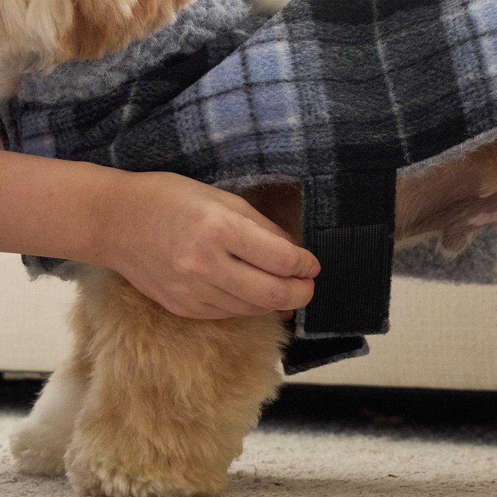 BENNYS(べニーズ) FLUPPY HOOD CHECK CAPE