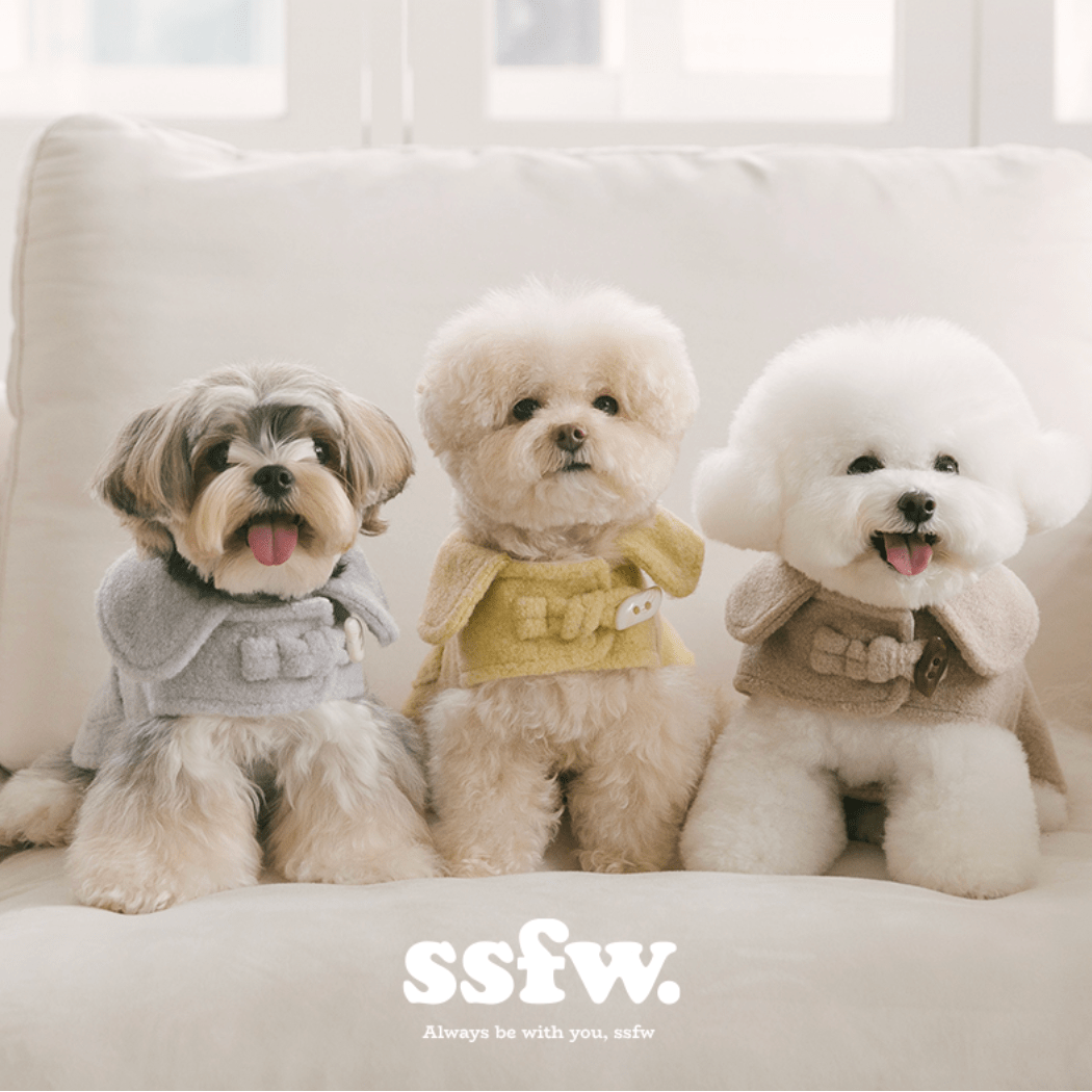 SSFW(エスエスエフダブリュー) ミルクティーのダッフルコート