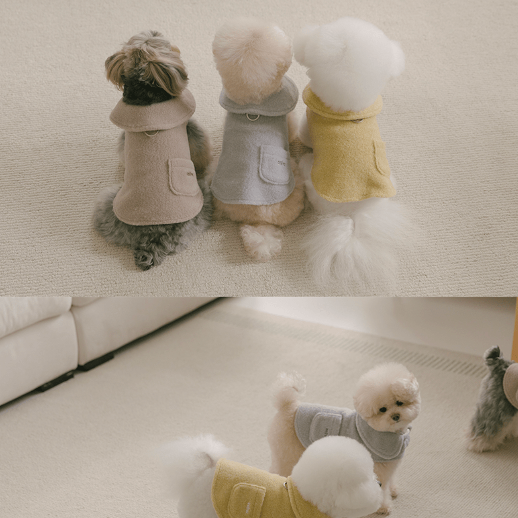 SSFW(エスエスエフダブリュー) ミルクティーのダッフルコート