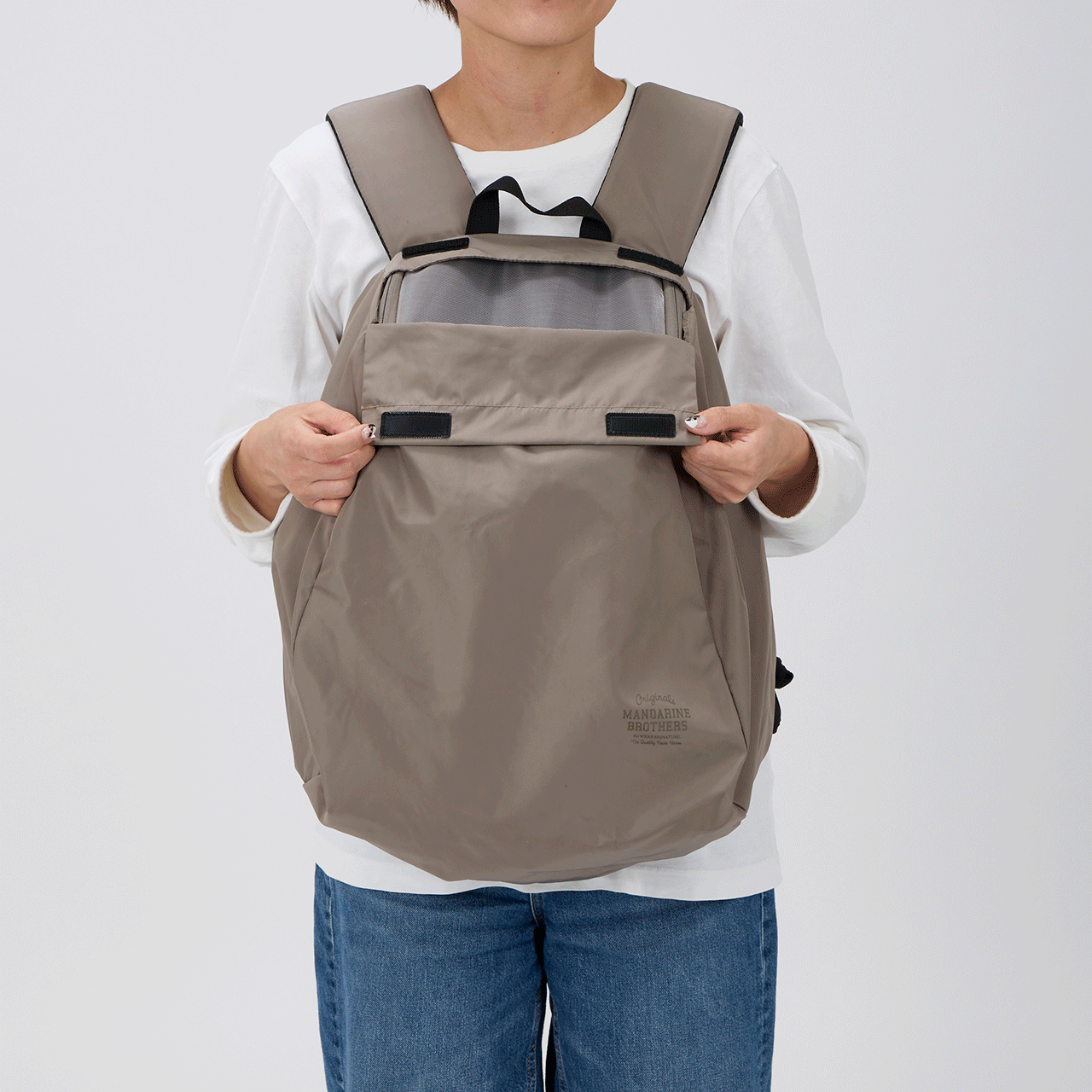 MANDARINE BROTHERS(マンダリンブラザーズ) MESH WINSTON HUG BAG メッシュウィンストンハグバッグ