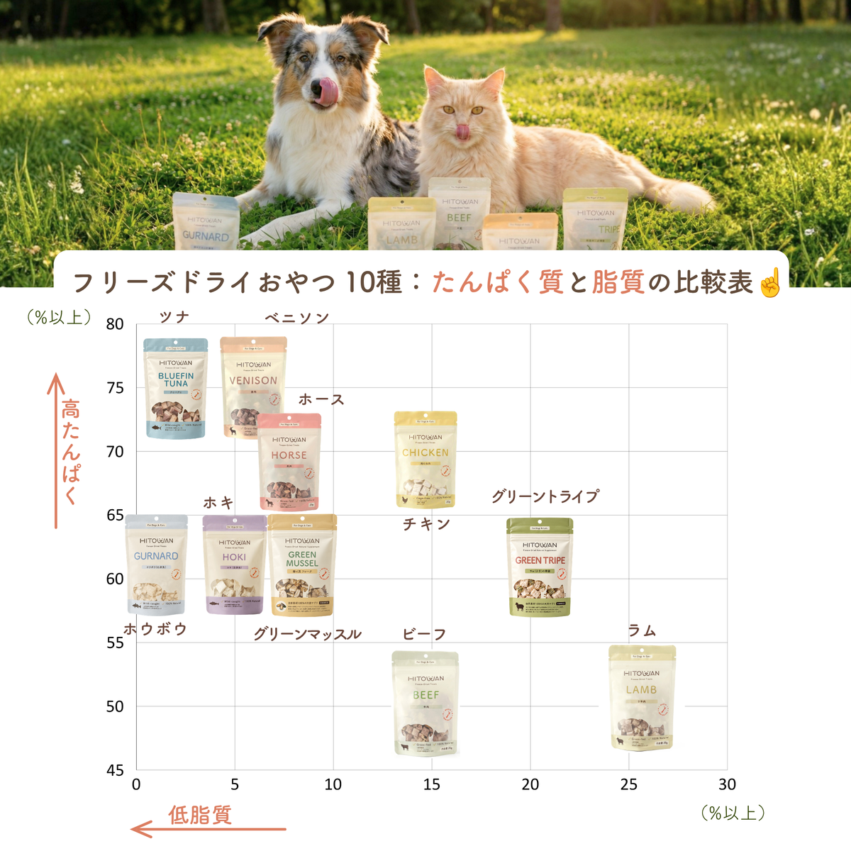 【送料無料】フリーズドライトリーツ 選べる5袋セット