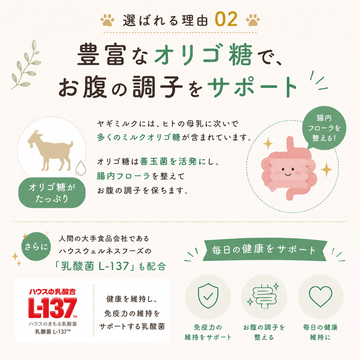 乳酸菌ヤギミルク(低脂肪)