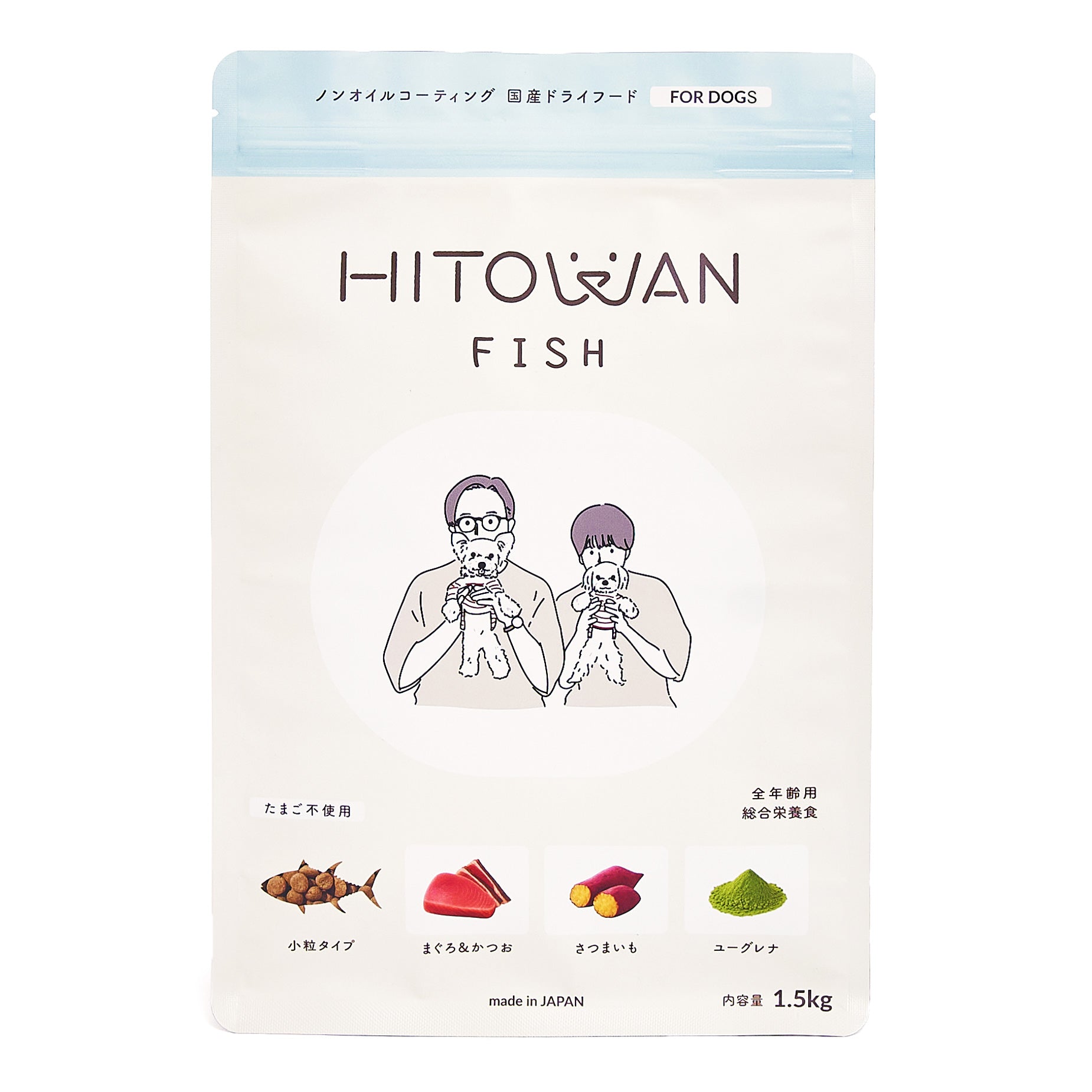 ドライフード フィッシュ (旧名:鰹と薩摩芋のごはん)|選べる3サイズ