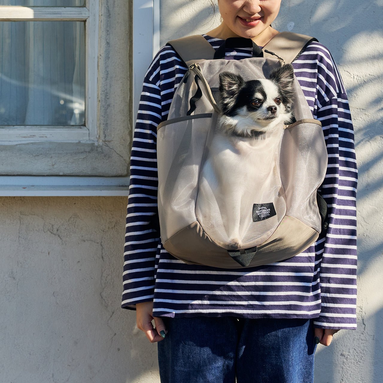 MANDARINE BROTHERS(マンダリンブラザーズ) MESH WINSTON HUG BAG メッシュウィンストンハグバッグ