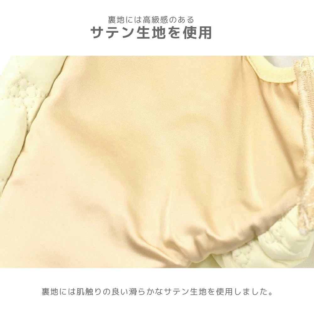 TINOTITO(ティノティート) 花柄キルトアウター