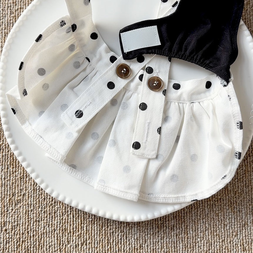 TODLEY(トドゥリー) Dot Frill Skirt