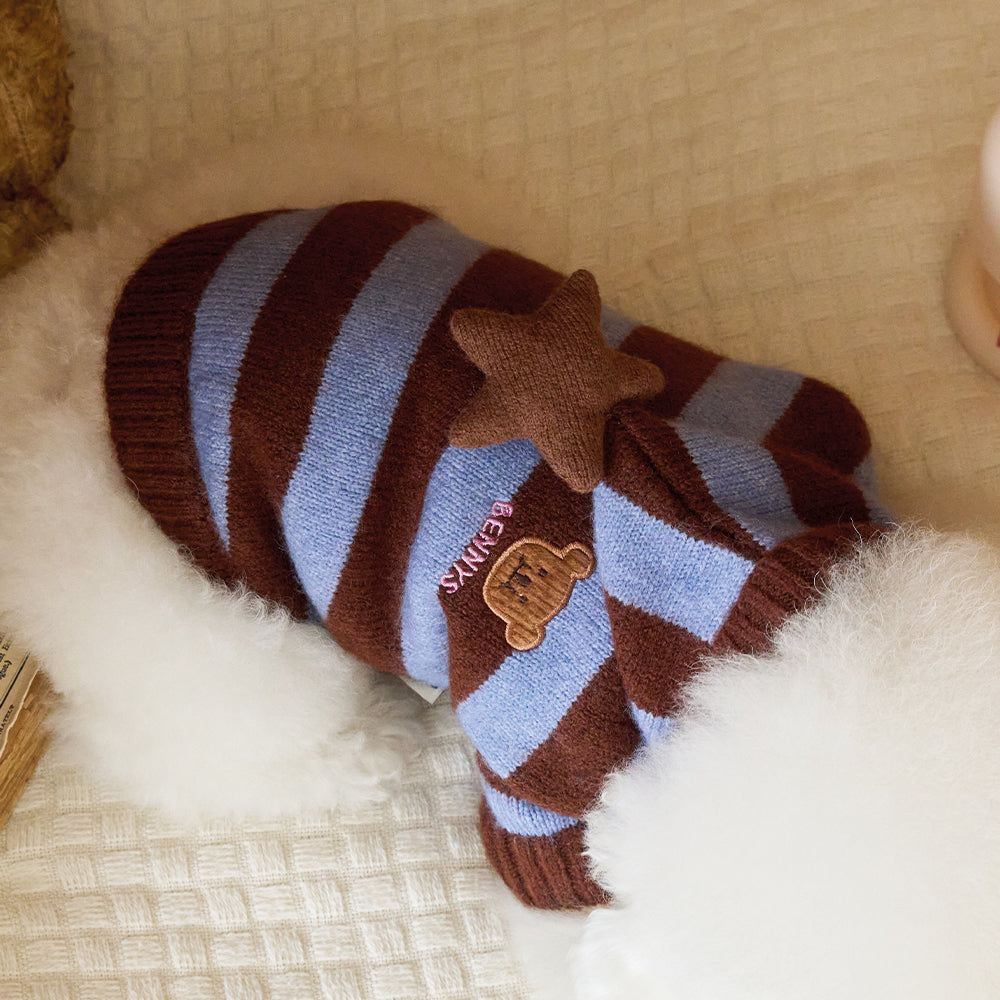 BENNYS(べニーズ)  JOY STRIPE KNIT
