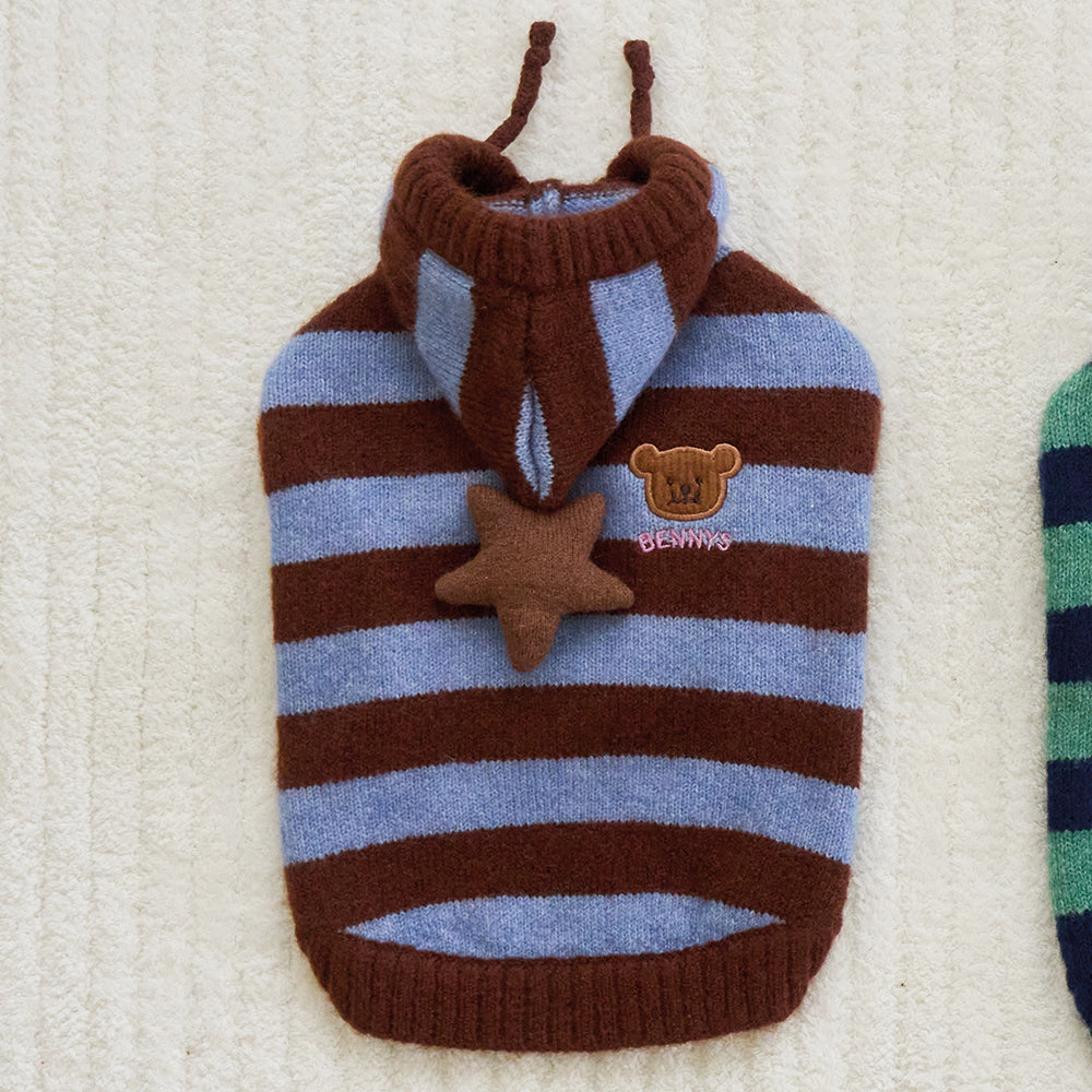 BENNYS(べニーズ)  JOY STRIPE KNIT