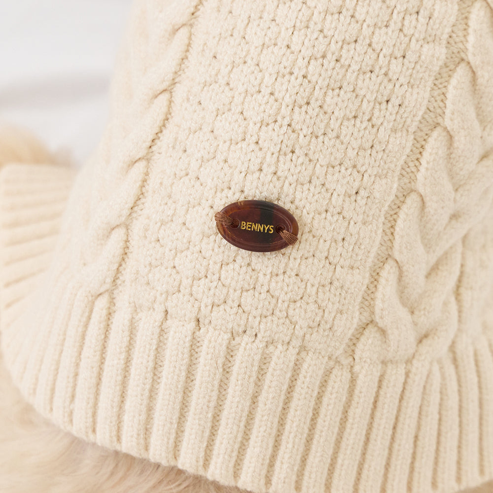 BENNYS(べニーズ)  CLASSIC CABLE KNIT