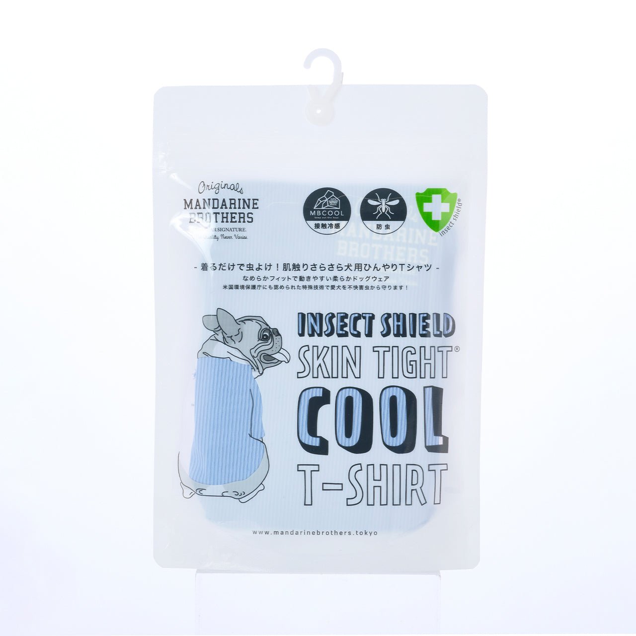 MANDARINE BROTHERS(マンダリンブラザーズ)  INSECT SHIELD SKIN TIGHT T-SHIRT