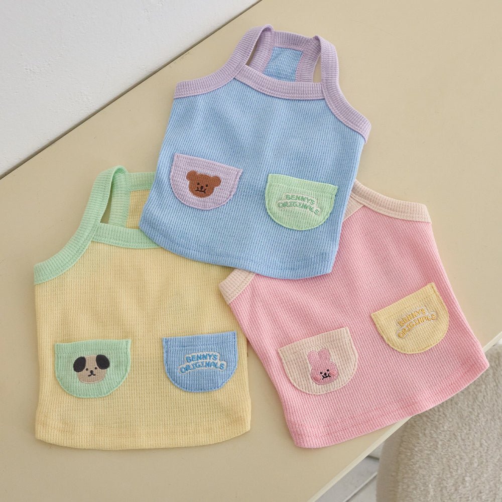 BENNYS(べニーズ)  Palette Crop Top (イエロー)
