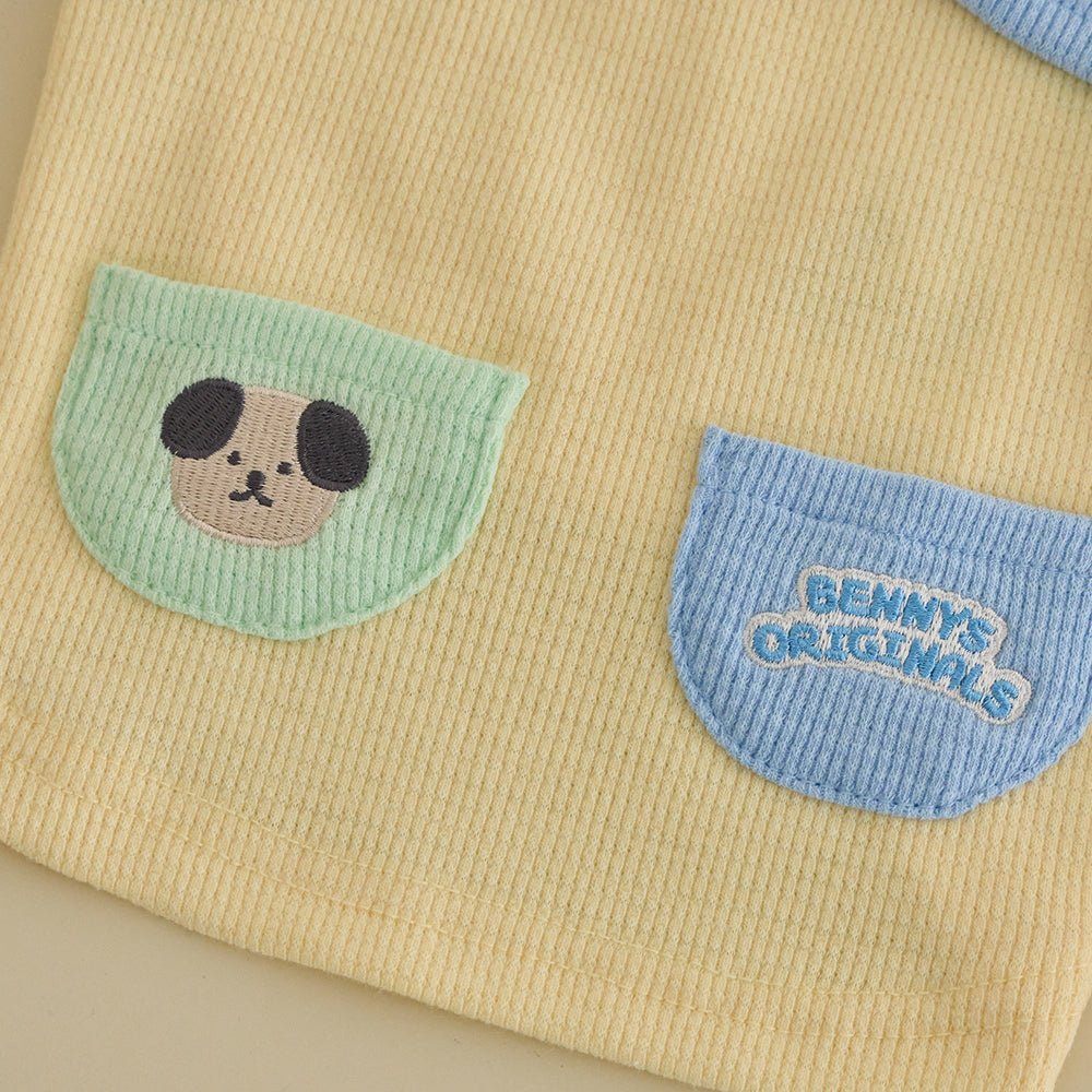 BENNYS(べニーズ)  Palette Crop Top (イエロー)