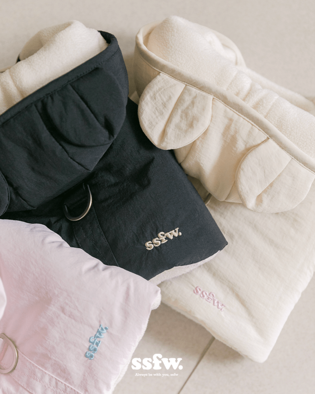 SSFW(エスエスエフダブリュー) My Bestie Puffer Harness（3colors）