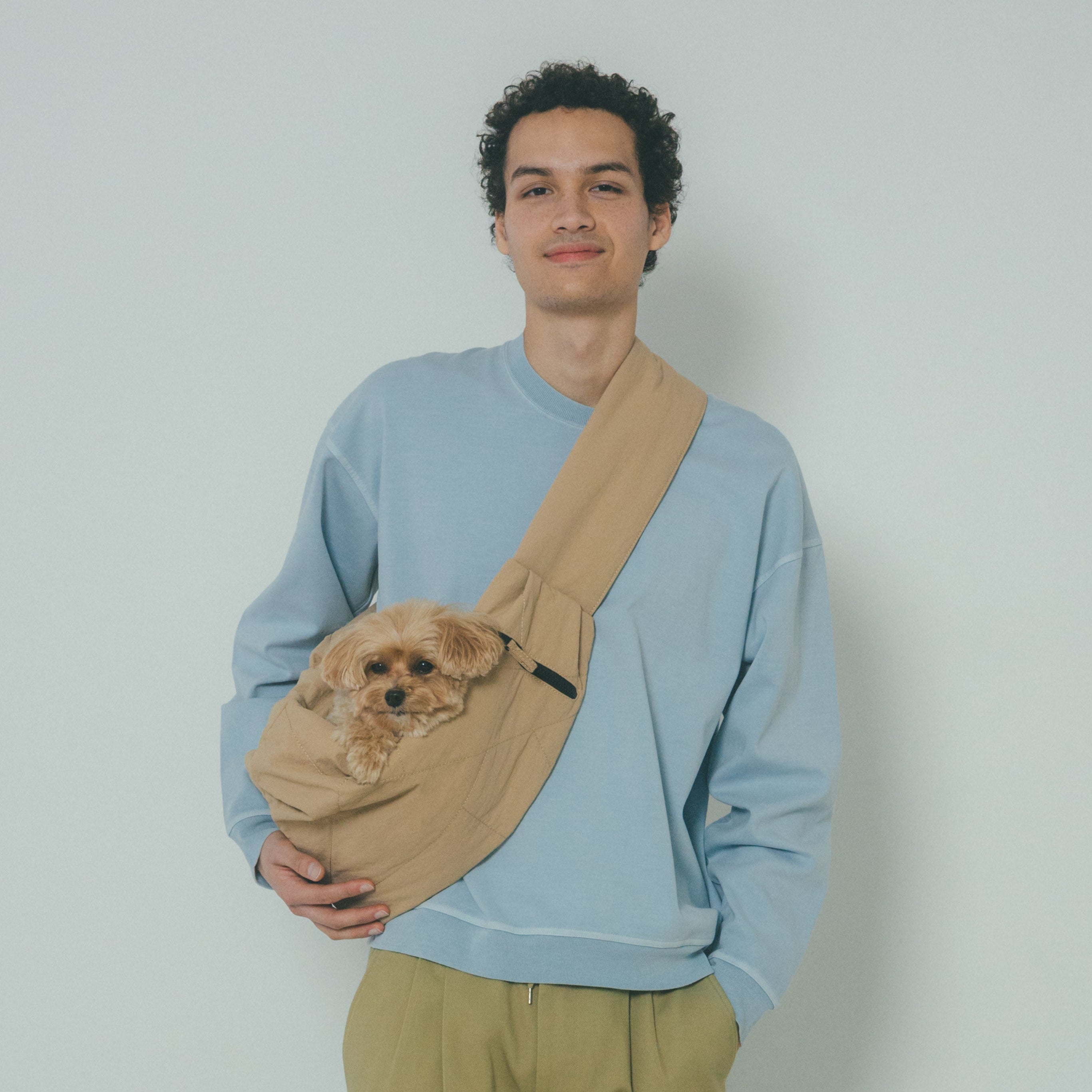 MATIE(メイティ) スリングバッグ・ペットキャリーバッグ/ナイロン【Direction by 有末 麻祐子】