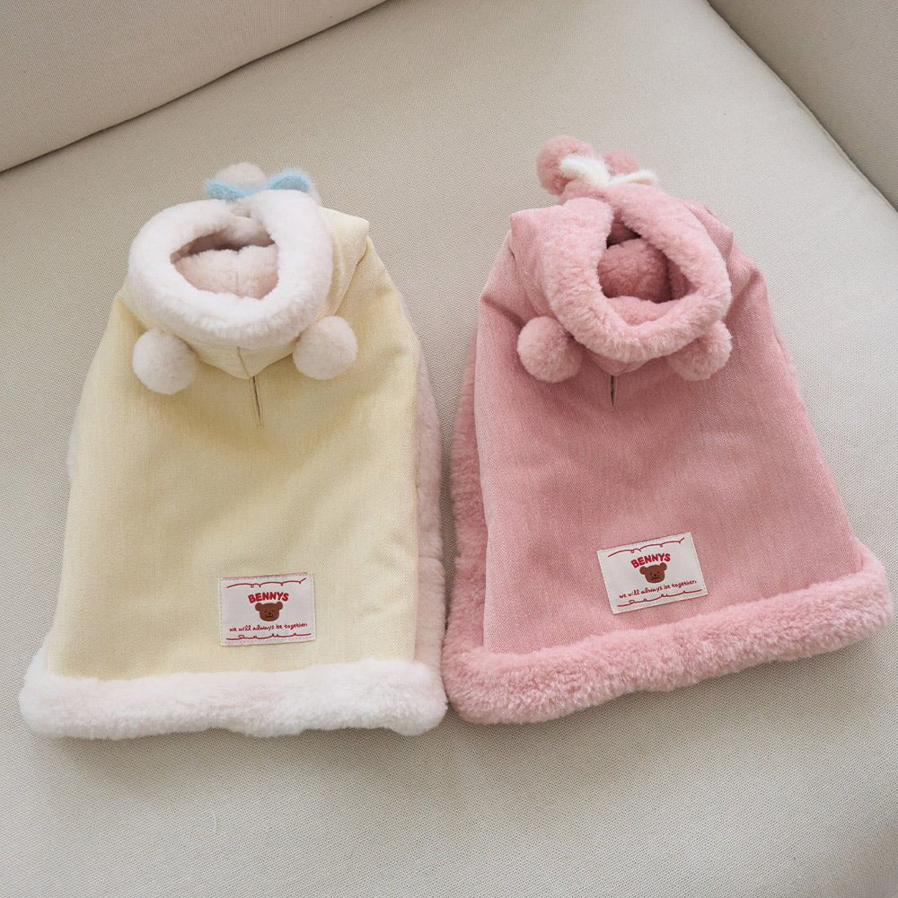 BENNYS(べニーズ)  マシュマロ ケープ (イエロー)