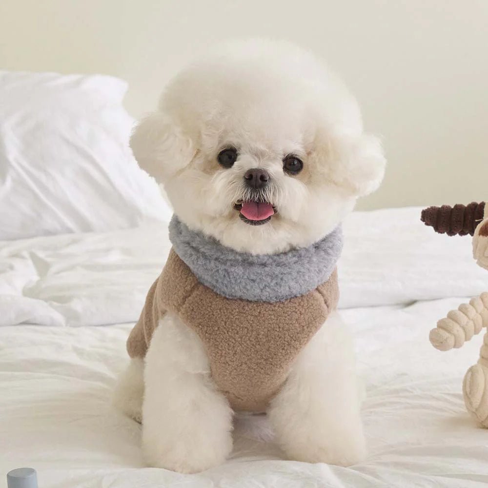 BENNYS(べニーズ)  ファジー ハーネス ジャンパー(ベージュ)