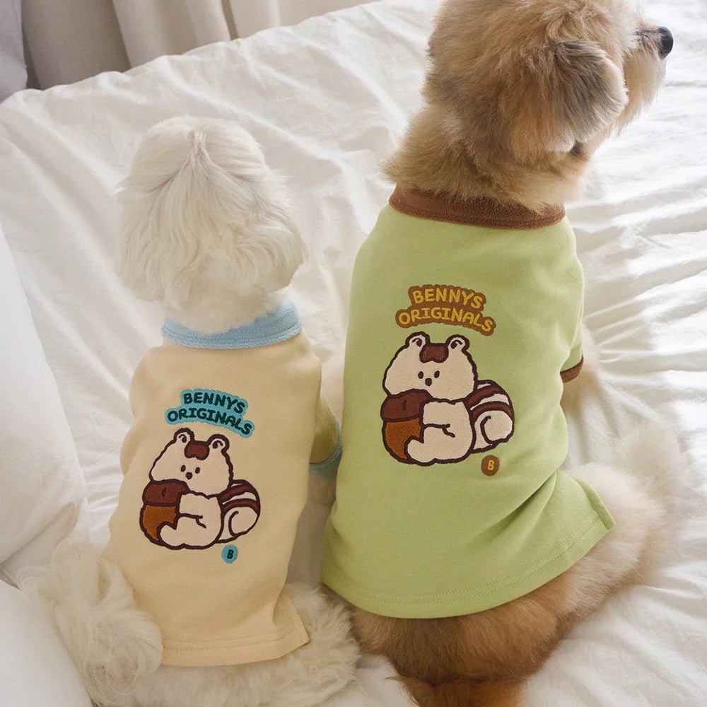 BENNYS(べニーズ)  チップマンク Tシャツ (アイボリー)