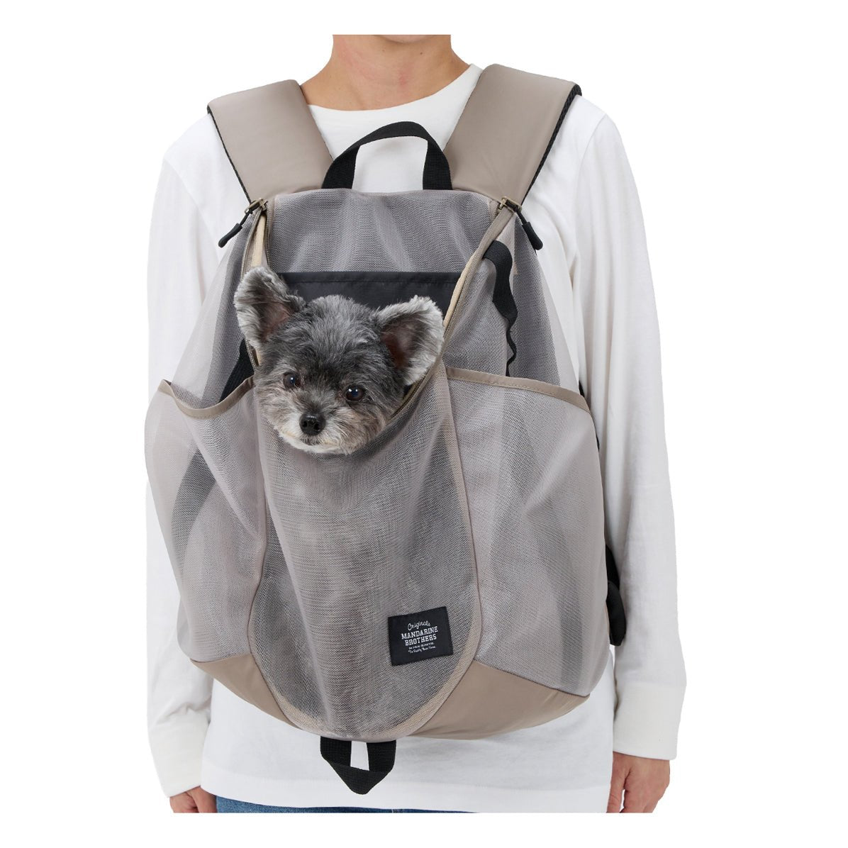 MANDARINE BROTHERS(マンダリンブラザーズ)  Mesh Winston Hug Bag メッシュウィンストンハグバッグ