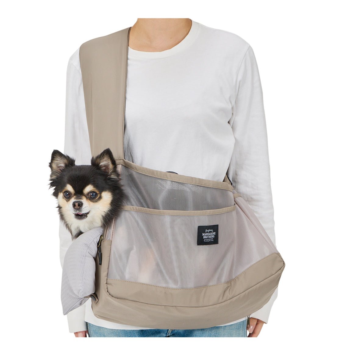 MANDARINE BROTHERS(マンダリンブラザーズ) Mesh Shoulder Bagメッシュ
