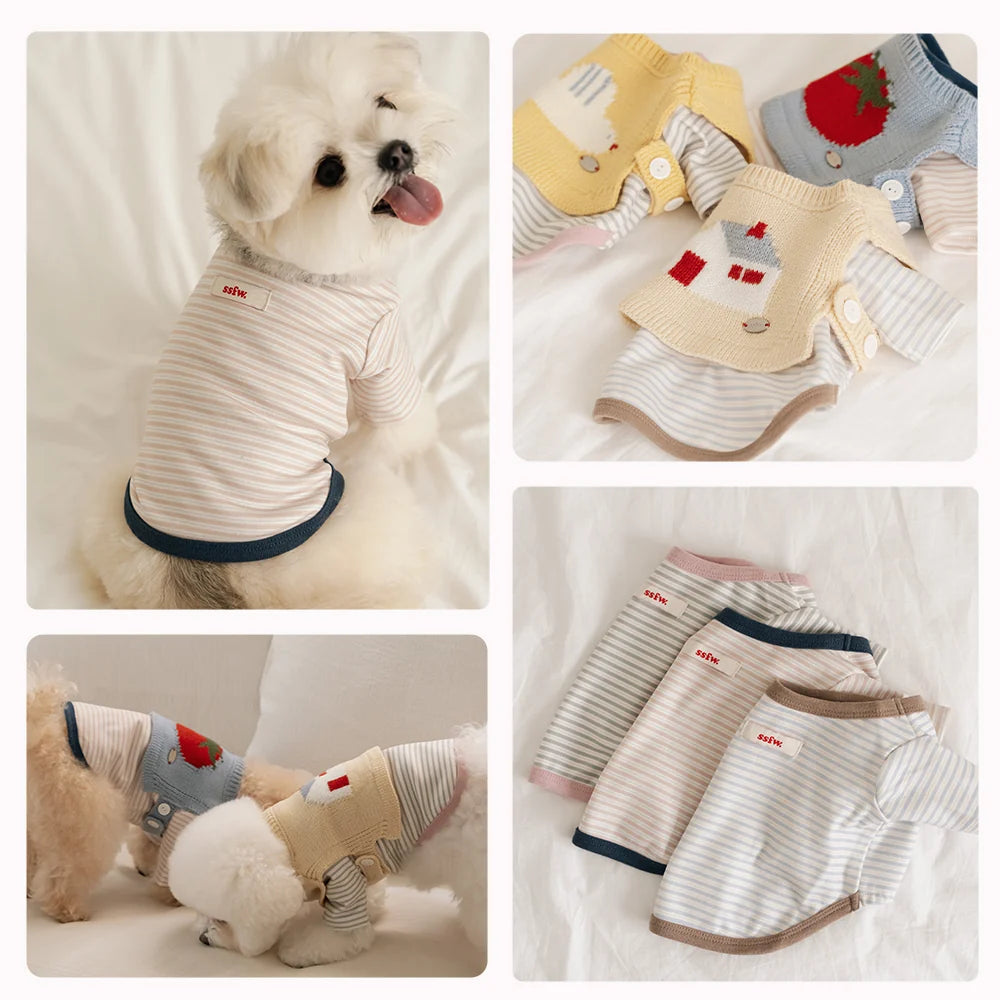 SSFW(エスエスエフダブリュー) メロウ ストライプTシャツ