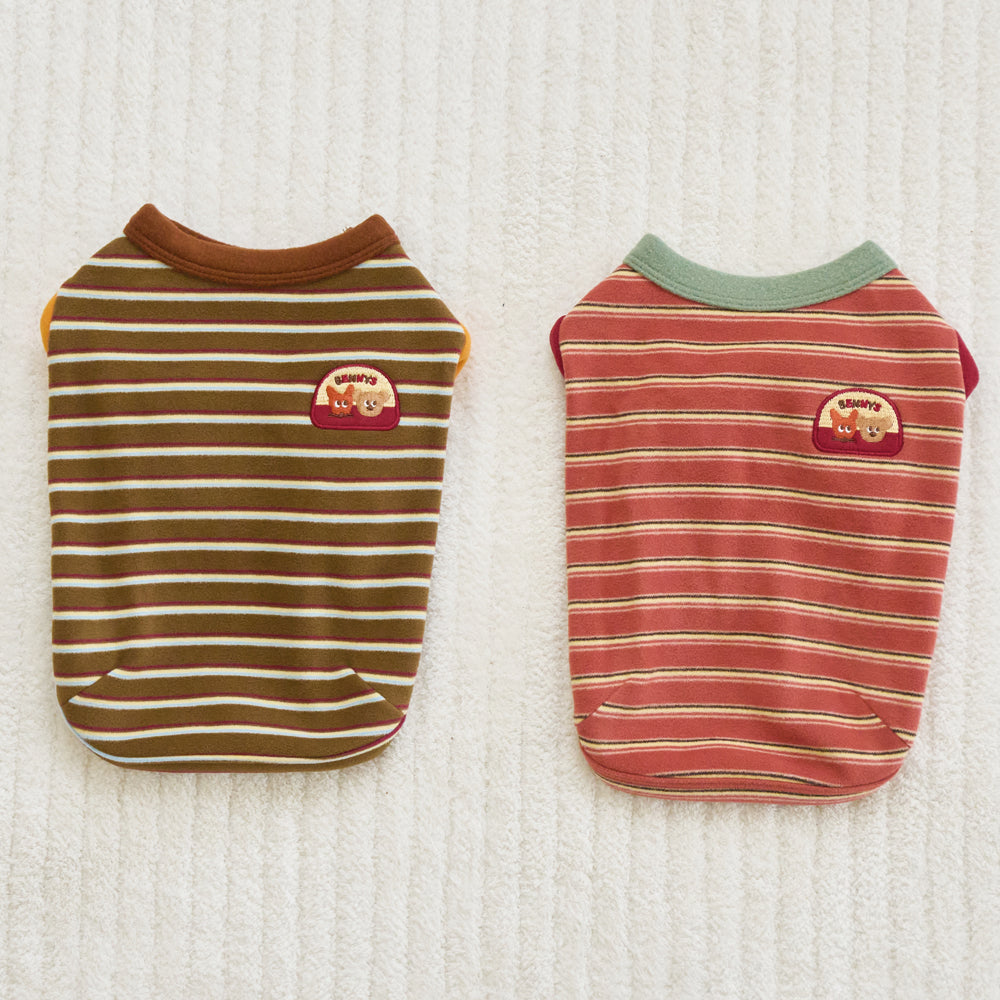 BENNYS(べニーズ)  AUTUMN STRIPE T-SHIRT