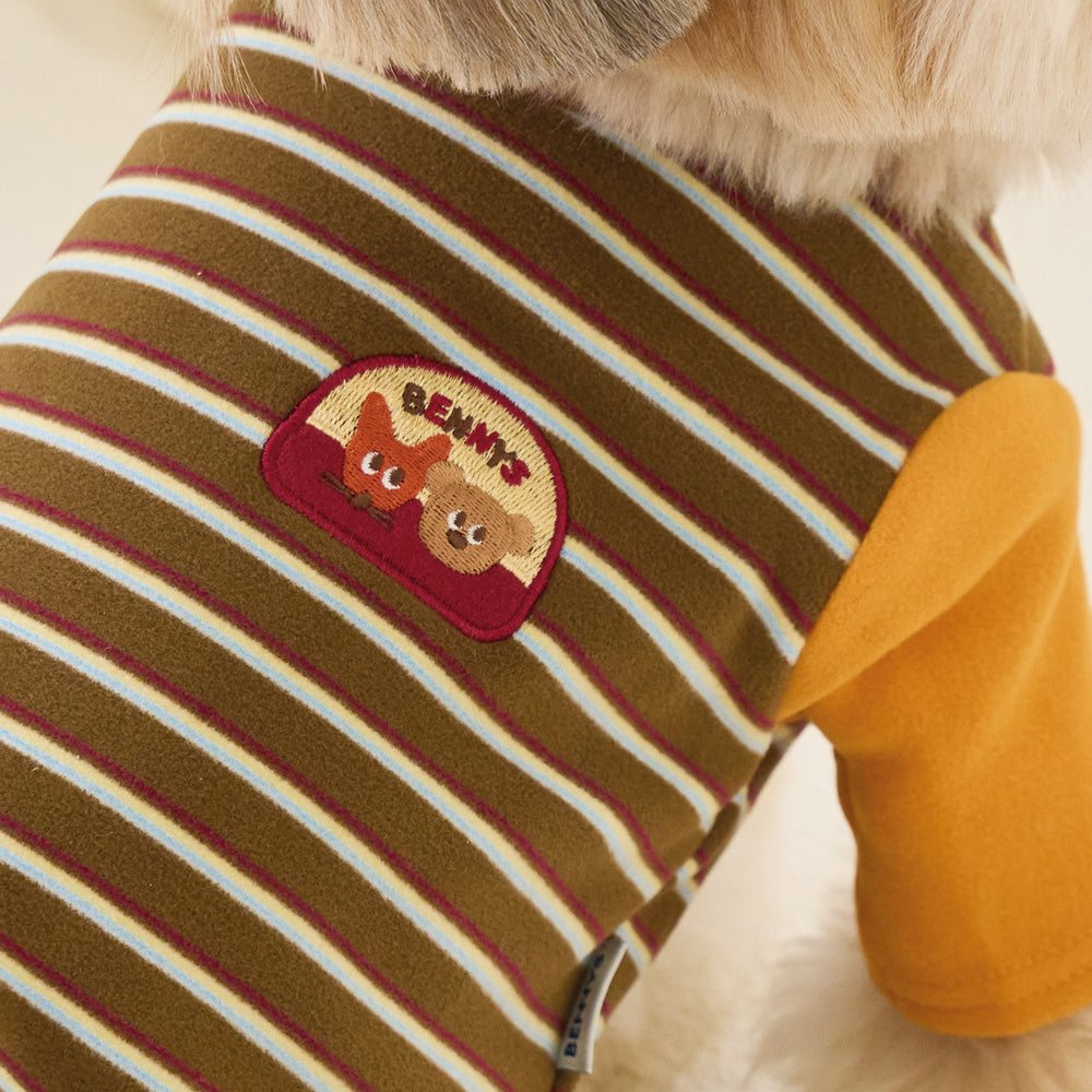 BENNYS(べニーズ)  AUTUMN STRIPE T-SHIRT