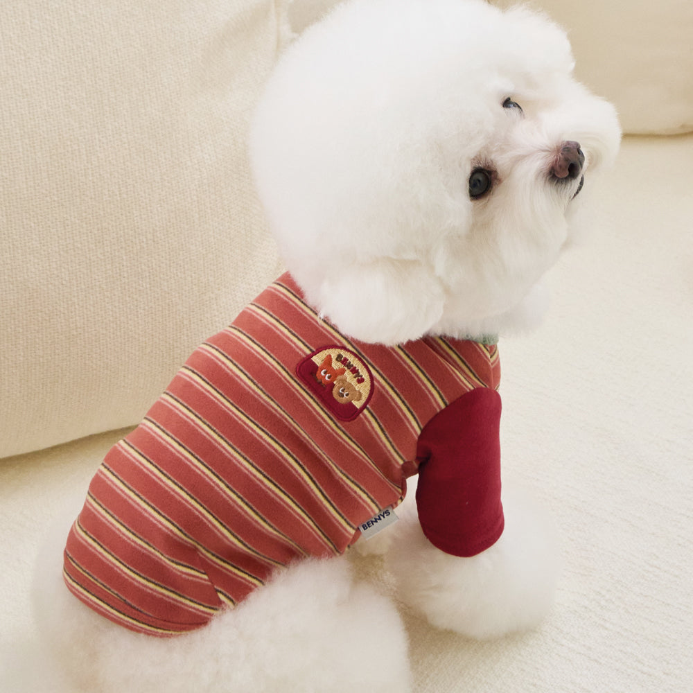 BENNYS(べニーズ)  AUTUMN STRIPE T-SHIRT