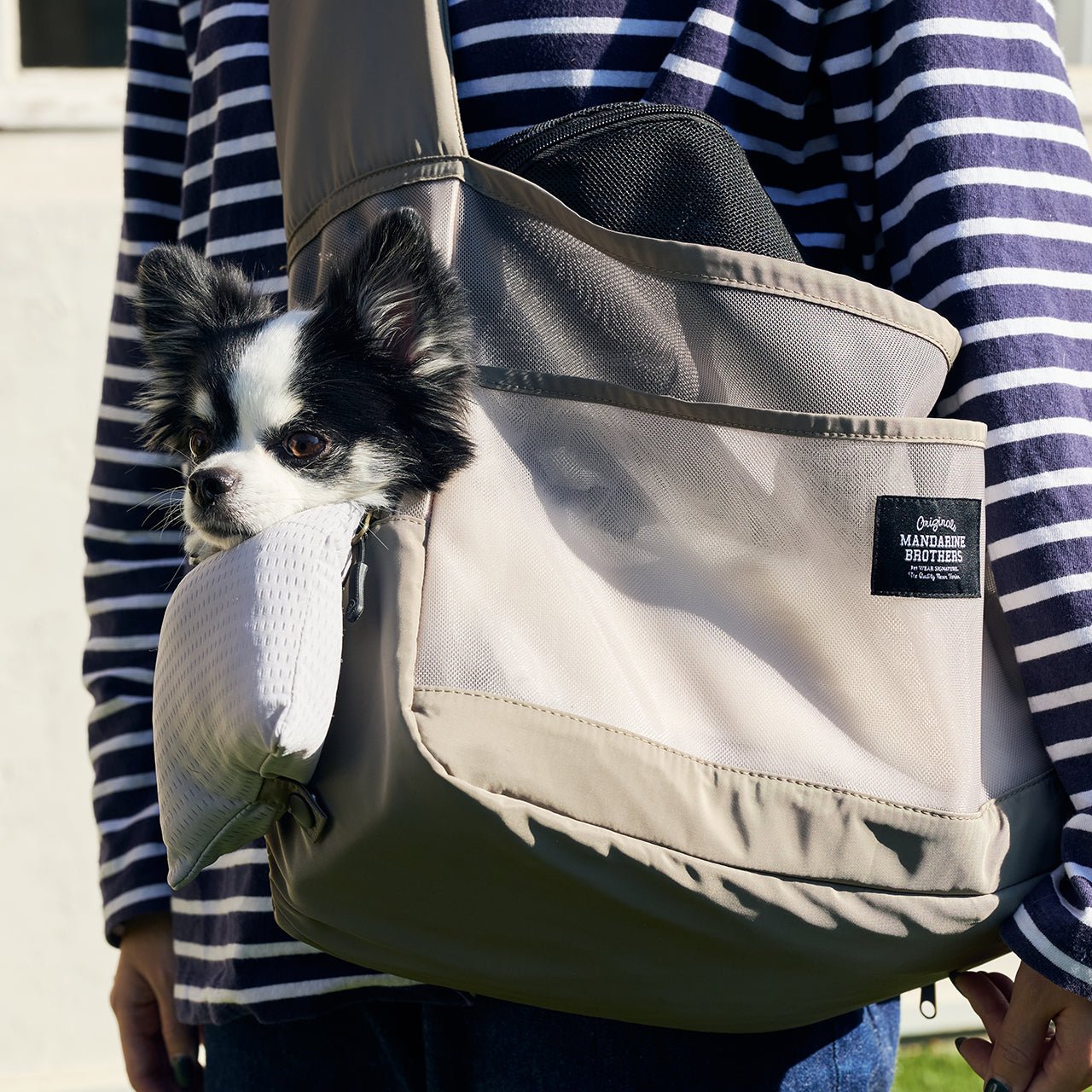 MANDARINE BROTHERS(マンダリンブラザーズ) Mesh Shoulder Bagメッシュ