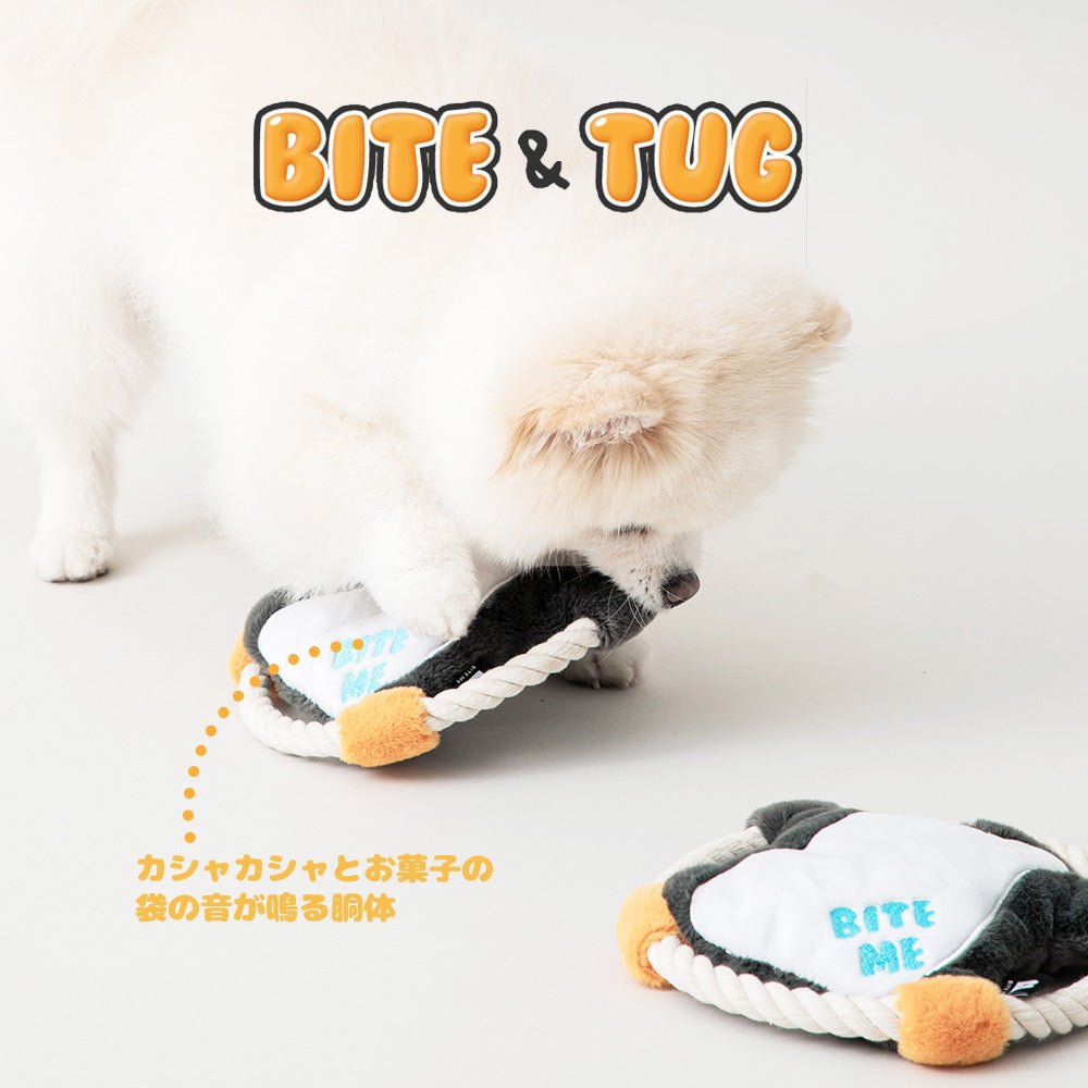 ペンギンのロープおもちゃ