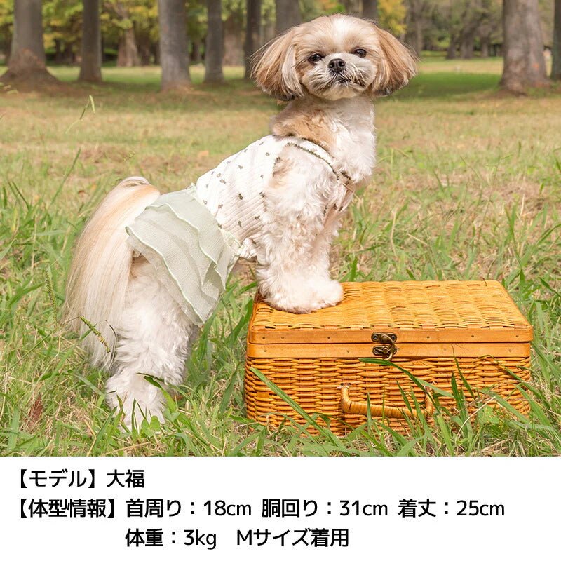 Un TouTou(アントゥトゥ)  小花柄シフォンワンピ